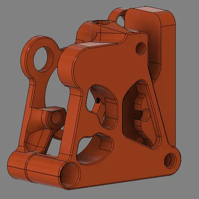 Hummingbird Extruder - Barebone V2 (HGX 2.0 gears)