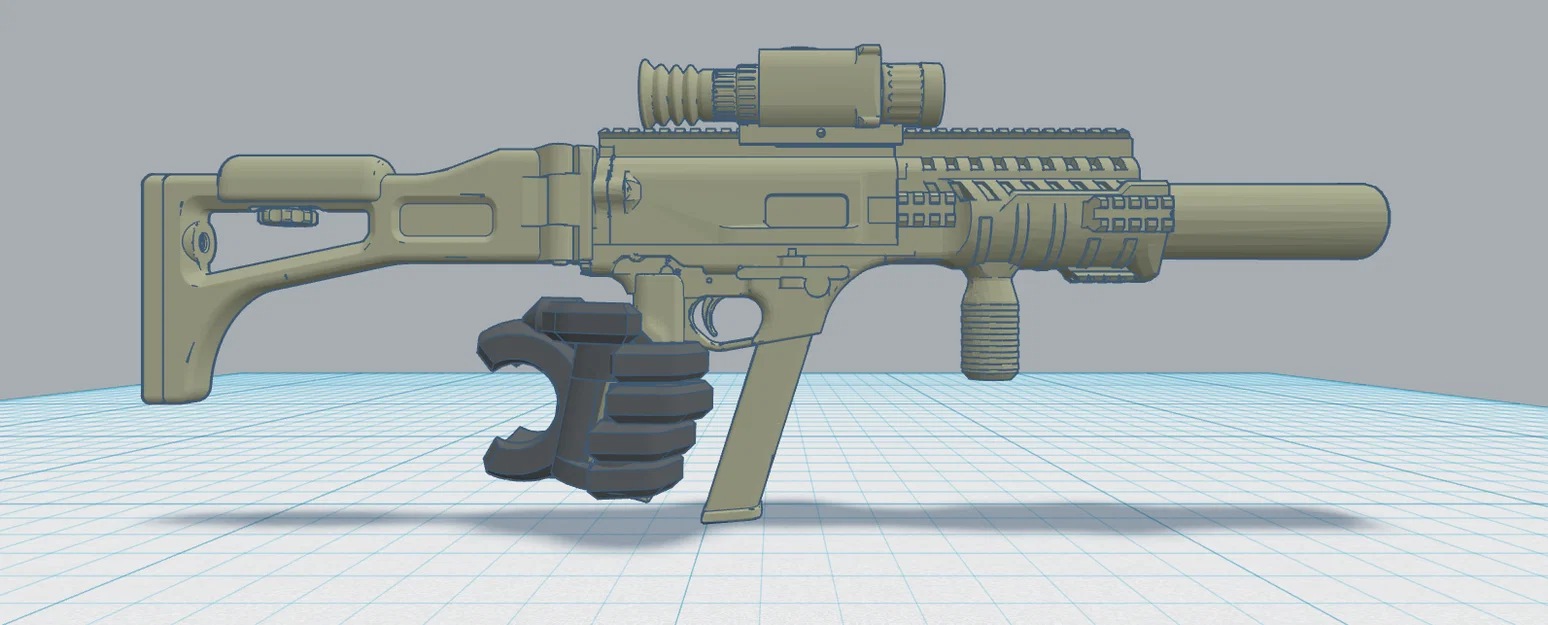 Mô hình súng FGC9 chi tiết dành cho Dummy 13 - Image 2