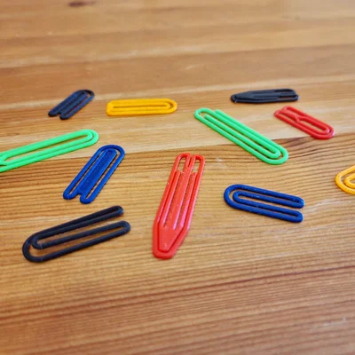 Bộ Kẹp Giấy (Paper Clip Assortment) In 3D