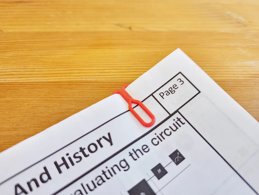 Bộ Kẹp Giấy (Paper Clip Assortment) In 3D - Image 7