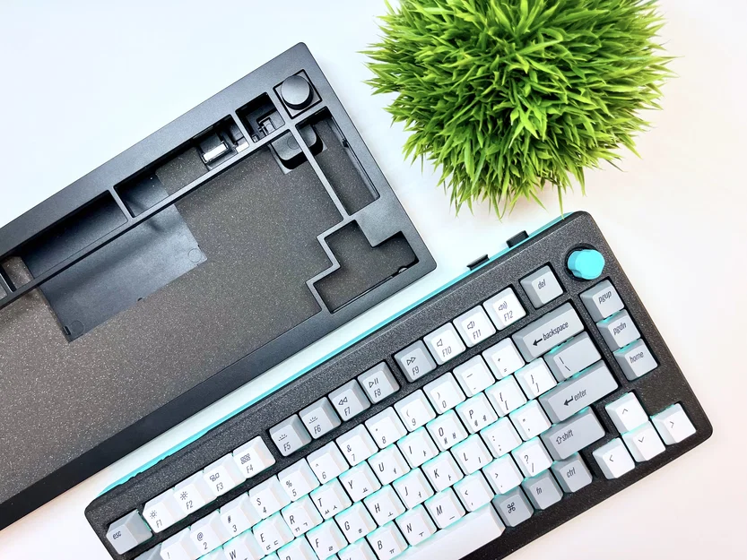 Vỏ Open Case in 3D cho Keychron V1 Max (Keyboard Case) - Image 2
