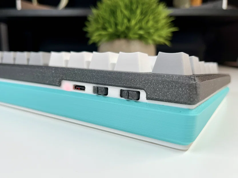 Vỏ Open Case in 3D cho Keychron V1 Max (Keyboard Case) - Image 4