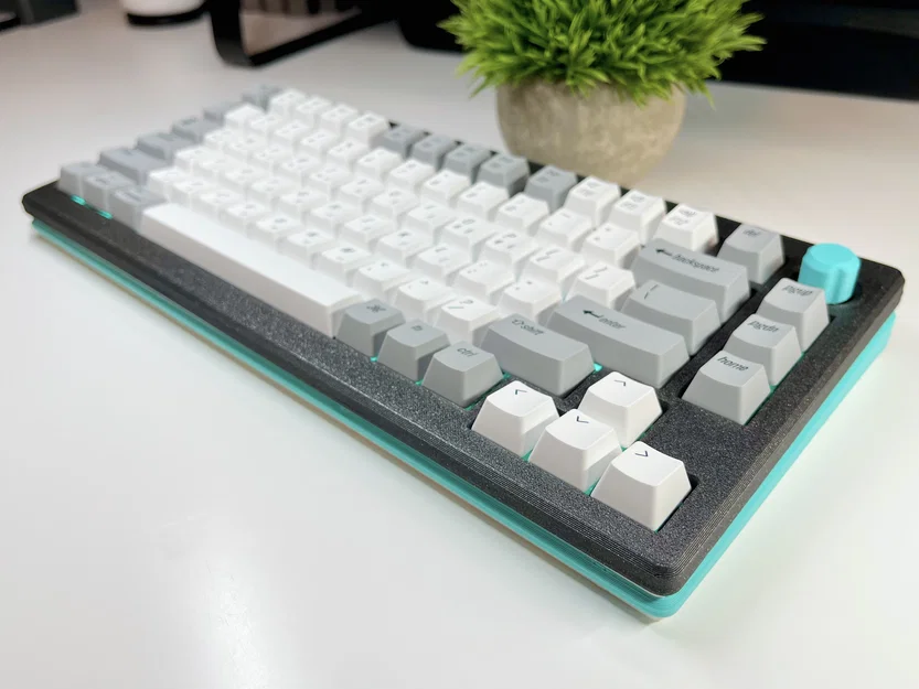 Vỏ Open Case in 3D cho Keychron V1 Max (Keyboard Case) - Image 6