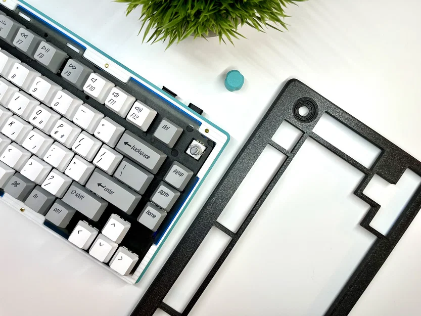 Vỏ Open Case in 3D cho Keychron V1 Max (Keyboard Case) - Image 8