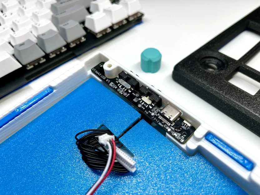 Vỏ Open Case in 3D cho Keychron V1 Max (Keyboard Case) - Image 9