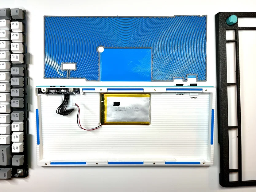 Vỏ Open Case in 3D cho Keychron V1 Max (Keyboard Case) - Image 11