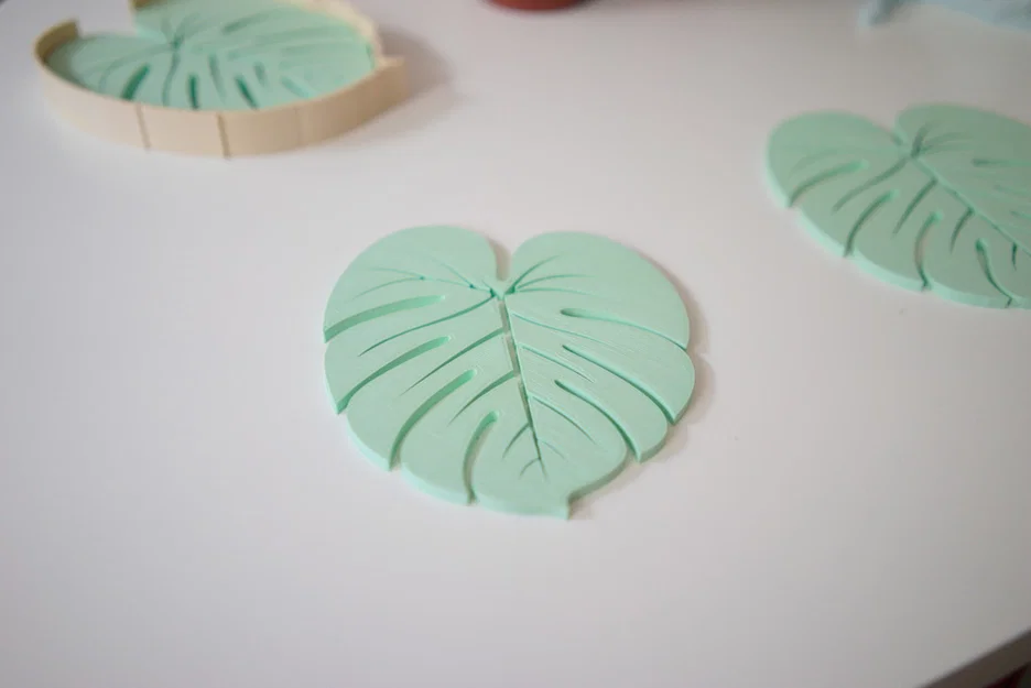 Bộ Đế Lót Ly Hình Lá (Leaf Coasters) - Phụ Kiện Decor 3D Độc Đáo - Image 6