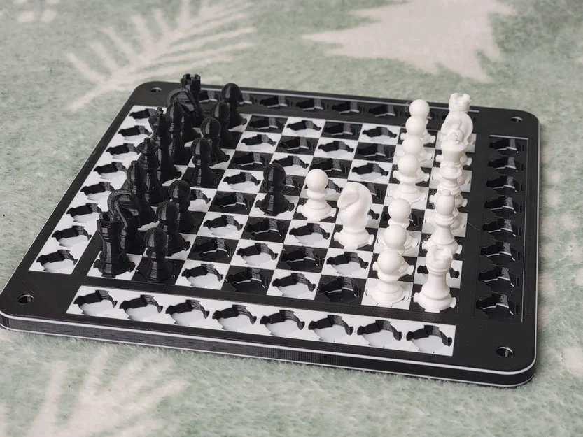 Bàn cờ vua du lịch (Traveling chess board) - Image 3