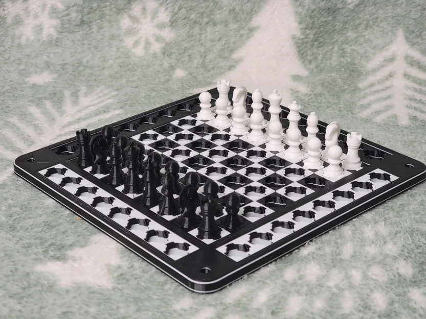 Bàn cờ vua du lịch (Traveling chess board) - Image 5