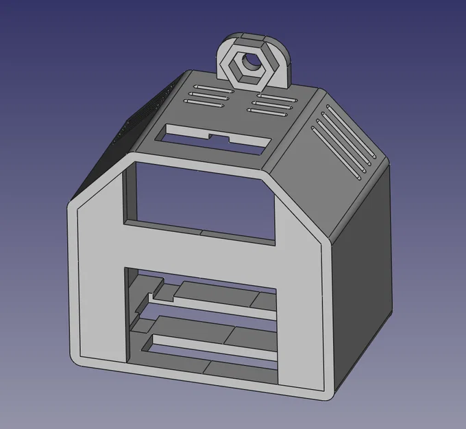Vỏ/holder Shelly Plus kèm AddOn (lỗ vít M3) - Image 1
