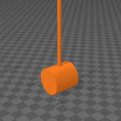 Mô hình búa (Mallet) mini phong cách cho Dummy 13