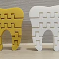 Mô hình răng 3D linh hoạt (Flexi Tooth) - Đồ chơi in 3D giải trí - Thumbnail 2