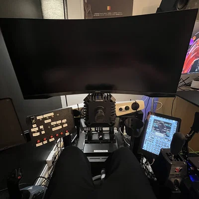 Ngàm gắn iPad gen 7/8/9 cho Sim Rig (aluminium extrusion)