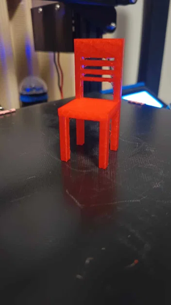 Mô hình ghế nhỏ trang trí bàn làm việc in 3D siêu đơn giản - Image 2