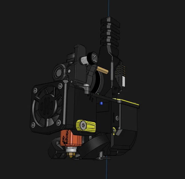 Toolhead RR V-Core 3.4 (Vcore 4→3.1) kèm plate Dragon Ace CF & duct tốt hơn - Image 1