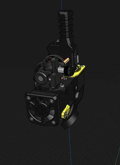 Toolhead RR V-Core 3.4 (Vcore 4→3.1) kèm plate Dragon Ace CF & duct tốt hơn - Image 2