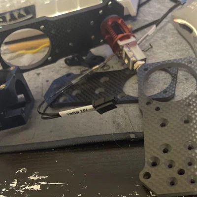 Toolhead RR V-Core 3.4 (Vcore 4→3.1) kèm plate Dragon Ace CF & duct tốt hơn