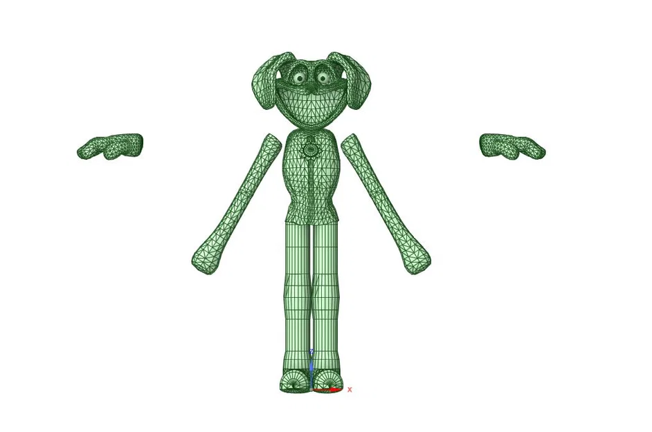Mô hình Dogday Puppy Playtime in 3D đẹp và chi tiết - Image 2