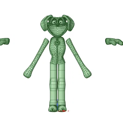 Mô hình Dogday Puppy Playtime in 3D đẹp và chi tiết