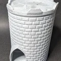 Castle Dice Tower - Tháp đổ xúc xắc nhỏ gọn cho board game - Thumbnail 1
