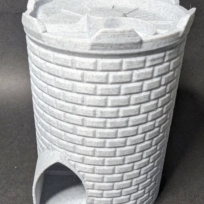 Castle Dice Tower - Tháp đổ xúc xắc nhỏ gọn cho board game