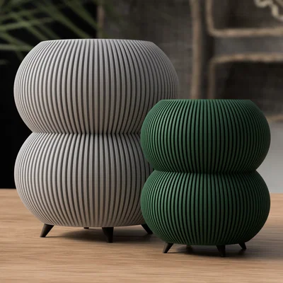 Bình hoa/Chậu trồng cây có chân (Vase/Planter with legs)