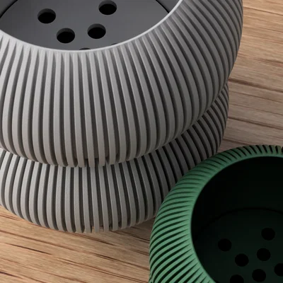 Bình hoa/Chậu trồng cây có chân (Vase/Planter with legs)