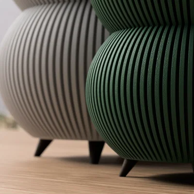 Bình hoa/Chậu trồng cây có chân (Vase/Planter with legs)