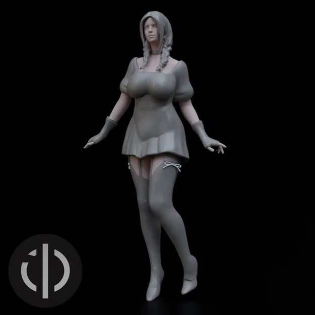 Mô hình nhân vật Graceful Effigy tinh xảo để in 3D - Image 1