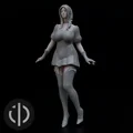 Mô hình nhân vật Graceful Effigy tinh xảo để in 3D - Thumbnail 1
