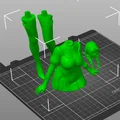 Mô hình nhân vật Graceful Effigy tinh xảo để in 3D - Thumbnail 6