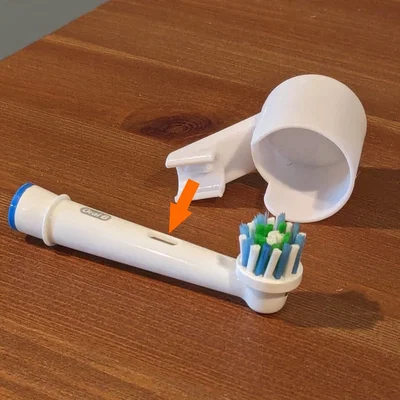 Nắp Che Đầu Bàn Chải Oral B Không Chạm (No-Contact Oral B Toothbrush Cover)