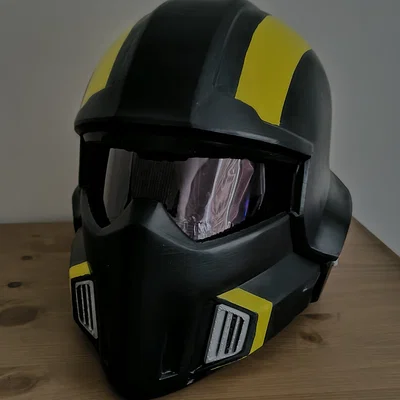 Mũ bảo hộ chiến thuật HELLDIVERS B-01 (Dành cho máy in BambuLab A1)