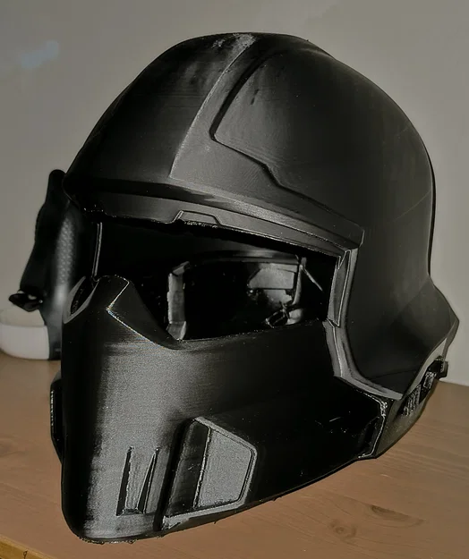 Mũ bảo hộ chiến thuật HELLDIVERS B-01 (Dành cho máy in BambuLab A1) - Image 3