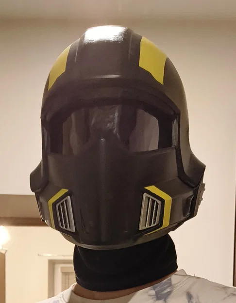 Mũ bảo hộ chiến thuật HELLDIVERS B-01 (Dành cho máy in BambuLab A1) - Image 4