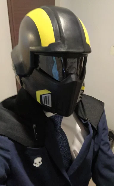 Mũ bảo hộ chiến thuật HELLDIVERS B-01 (Dành cho máy in BambuLab A1) - Image 5