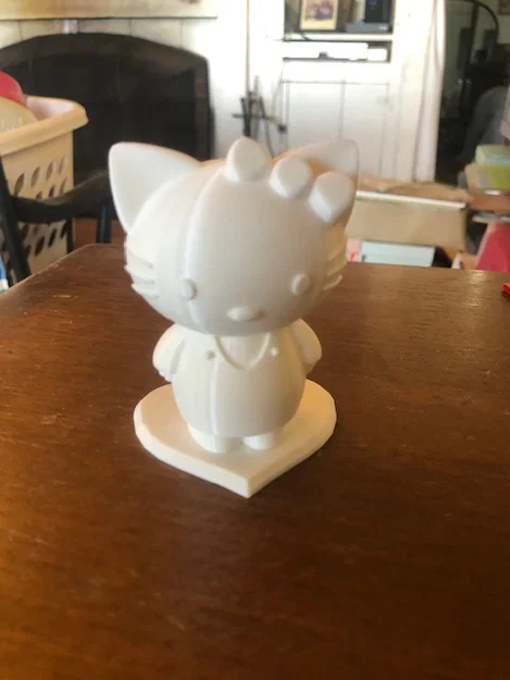 Mô hình 3D Hello Kitty xinh xắn - Dễ in, thỏa sức sáng tạo cho bé - Image 1