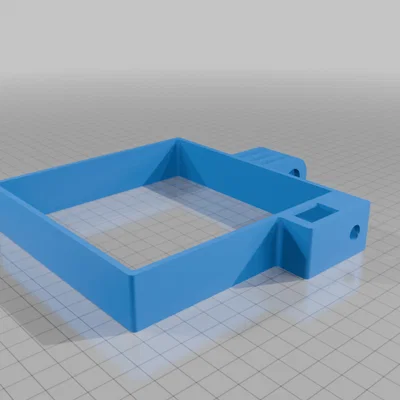 Giá đỡ gắn tường xoay cho quạt PC 120mm