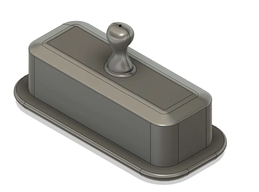 Khay đựng bơ 3D tự thiết kế tiện lợi cho gia đình - Image 1