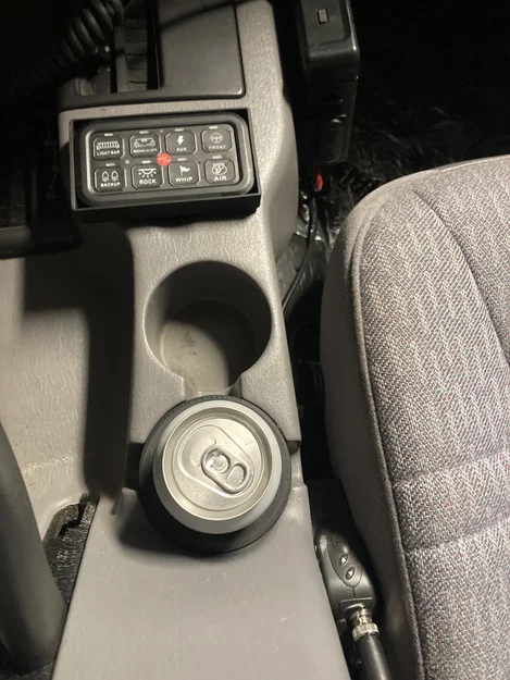 Miếng lót giữ lon nước cho Jeep Cherokee XJ in 3D - Image 2