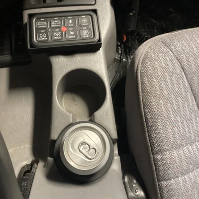 Miếng lót giữ lon nước cho Jeep Cherokee XJ in 3D
