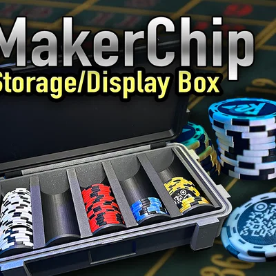 Hộp Lưu Trữ & Trưng Bày MakerChip