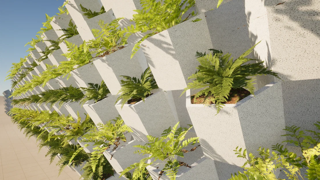 Chậu Cây Treo Tường Lục Giác (Hexagon Wall Plant) - Image 5