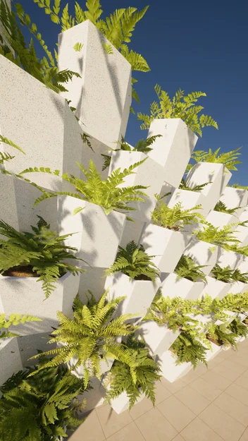 Chậu Cây Treo Tường Lục Giác (Hexagon Wall Plant) - Image 6