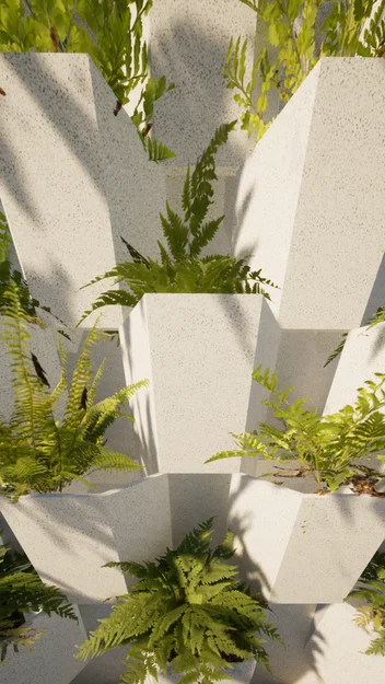 Chậu Cây Treo Tường Lục Giác (Hexagon Wall Plant) - Image 7
