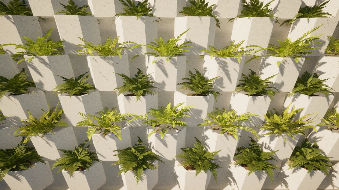 Chậu Cây Treo Tường Lục Giác (Hexagon Wall Plant) - Image 8