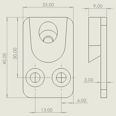 Wood connector tháo lắp cho working trestle (lösbarer Holzverbinder)