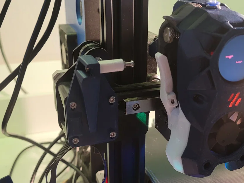 Ngàm gắn Linear Rail cho Voron Stealthburner trên Ender 3 - Image 2