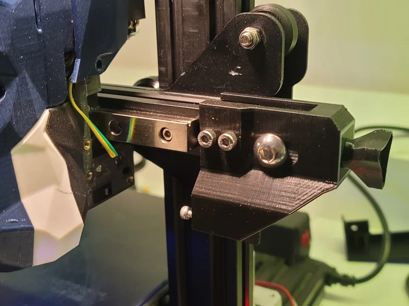 Ngàm gắn Linear Rail cho Voron Stealthburner trên Ender 3 - Image 3