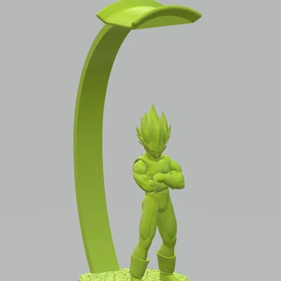 Giá treo tai nghe Vegeta (Dragon Ball Super) – Headphone stand/holder